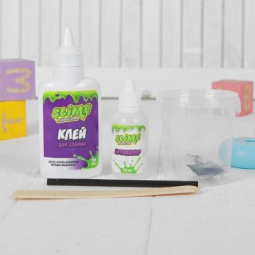 Опыты с полимерами Slime Лаборатория SS100-5