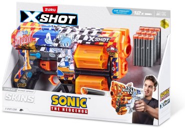 Бластеры X-Shot Dread Sonic - Super Speed 36583E, пластик