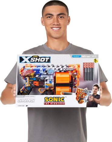 Бластеры X-Shot Dread Sonic - Super Speed 36583E, пластик