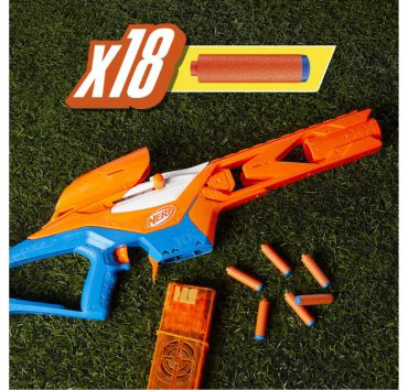 Бластеры Nerf Hasbro N Pinpoint F8621, пластик, EVA 18 шт