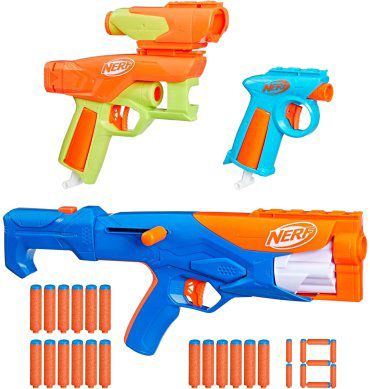 Бластеры Nerf Hasbro N Gear up pack F8633, пластик, EVA