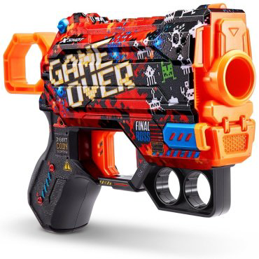 Бластер X-Shot Menace-Game Over с 8 стрелами 36515/E, мультиколор купить,NaN