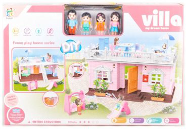 Sweety Home KB99-34 Вилла со светом, с фигурками