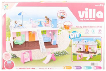 Sweety Home KB99-34 Вилла со светом, с фигурками