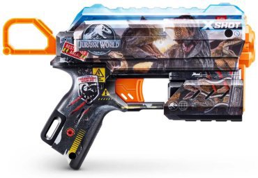 Бластеры X-Shot Flux Jurassic World 36755, пластик