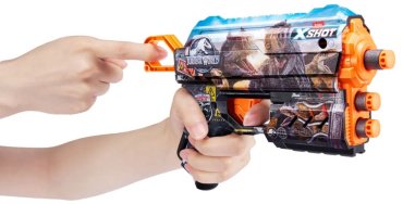 Бластеры X-Shot Flux Jurassic World 36755, пластик