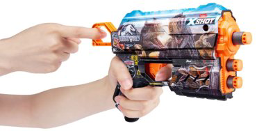 Бластеры X-Shot Flux Jurassic World 36755, пластик купить,NaN