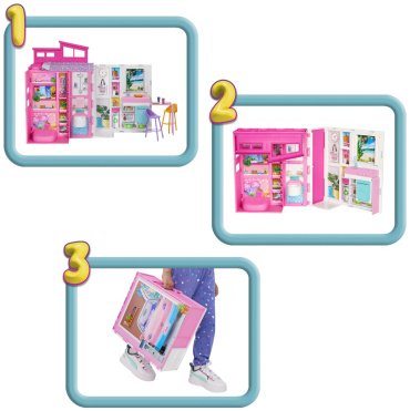 Кукольный дом Barbie HRJ760 купить,NaN
