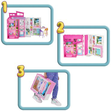 Кукольный дом Barbie HRJ760 купить,NaN