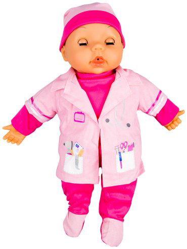 Пупс Bayer Dolls Доктор 93878AA, 38 см купить,NaN