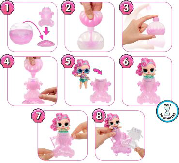 Кукла-сюрприз L.O.L. Surprise! Mermaids! 43465, 9 см купить,NaN