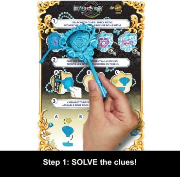 Кукла коллекционная Monster High Monster Mysteries Cleo De Nile 997019667, 27 см шарнирные руки и ноги