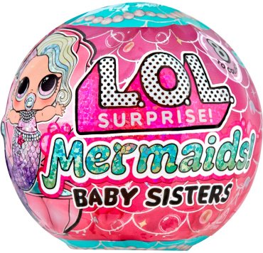 Кукла-сюрприз LOL Сестричка Mermaids! 43466, 5 см