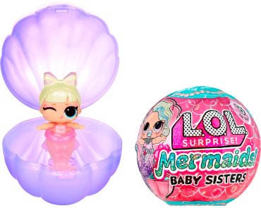 Кукла-сюрприз LOL Сестричка Mermaids! 43466, 5 см - ForteMarket Кукла-сюрприз LOL Сестричка Mermaids! 43466, 5 см купить,0