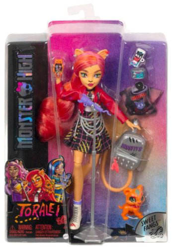 Кукла-модель Monster High Торалей Страйп 16277089_HHK57, 29 см купить,NaN