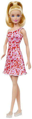 Кукла-модель Barbie Fashionistas. Барби в красном цветочном платье HJT020, 29 см купить,NaN