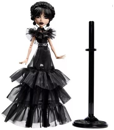Кукла-модель Monster High Уэнсдэй HXJ030, 27 см - ForteMarket Кукла-модель Monster High Уэнсдэй HXJ030, 27 см купить,0