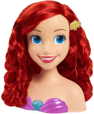 Кукла-модель Disney Disney Princess. Манекен для причесок Ариэль 87616F, 20 см купить,NaN