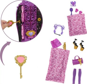 Кукла-модель Monster High Mysteries Clawdeen Wolf ST239487, 32.4 см аксессуары в комплекте