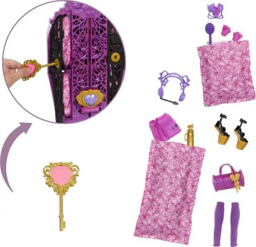 Кукла-модель Monster High Mysteries Clawdeen Wolf ST239487, 32.4 см аксессуары в комплекте купить,NaN