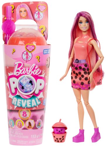 Кукла-модель Barbie Pop! Reveal. Bubble Tea - Манго Моти HTJ220, 29 см