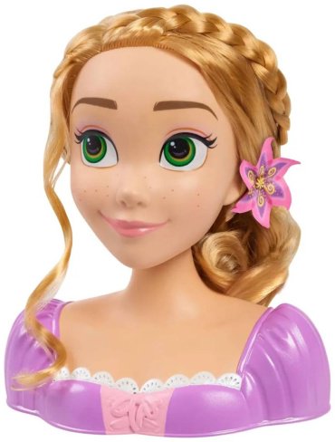 Кукла-модель Disney Disney Princess. Манекен для причесок Рапунцель 87617F, 20 см