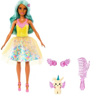 Кукла-модель Mattel Barbie Дримптопия Фея HLC36, 29 см