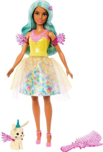 Кукла-модель Mattel Barbie Дримптопия Фея HLC36, 29 см