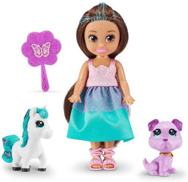 Кукла-модель Sparkle Girlz Принцесса с блестящим животным 100522/1, 12 см купить,NaN