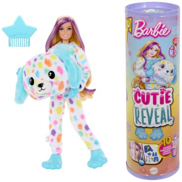 Кукла-модель Barbie Cutie Reveal. Далматин HRK410, 29 см
