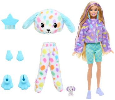 Кукла-модель Barbie Cutie Reveal. Далматин HRK410, 29 см купить,NaN