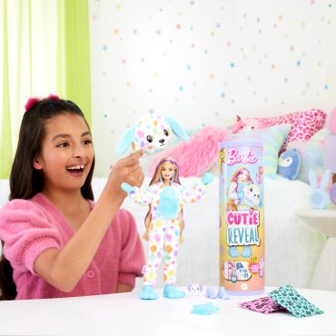Кукла-модель Barbie Cutie Reveal. Далматин HRK410, 29 см
