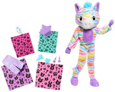 Кукла-модель Barbie Cutie Reveal. Зебра HRK390, 29 см купить,NaN