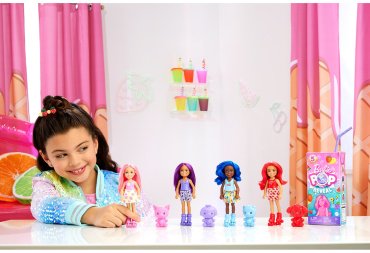 Кукла-сюрприз Barbie Chelsea Fruit HRK580, 8 см купить,NaN