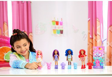 Кукла-сюрприз Barbie Chelsea Fruit HRK580, 8 см купить,NaN