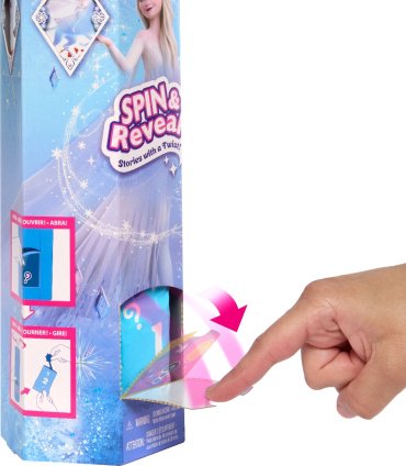 Кукла-модель Disney Spin & Reveal. Эльза HTG250, 29 см