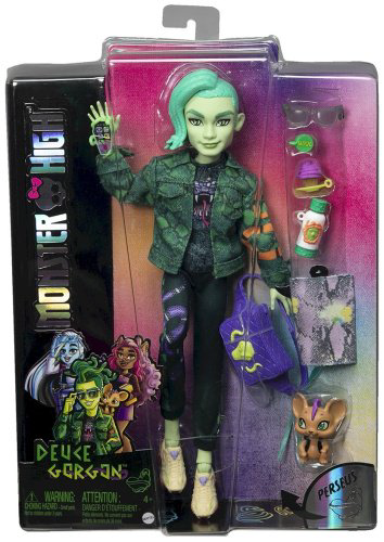 Кукла-модель Monster High Модельная кукла Дьюс Горгон с аксессуарами HHK560, 27 см купить,NaN