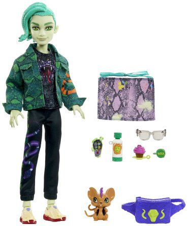 Кукла-модель Monster High Модельная кукла Дьюс Горгон с аксессуарами HHK560, 27 см купить,NaN