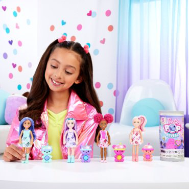 Кукла-сюрприз Barbie Pop! Reveal.Chelsea Bubble Tea HRK630, 13.5 см купить,NaN