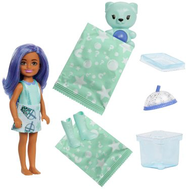 Кукла-сюрприз Barbie Pop! Reveal.Chelsea Bubble Tea HRK630, 13.5 см купить,NaN