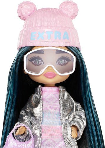 Кукла-модель Barbie Extra. Кукла Мини в зимнем образе HPB200, 14 см купить,NaN