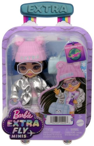 Кукла-модель Barbie Extra. Кукла Мини в зимнем образе HPB200, 14 см купить,NaN