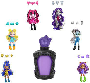 Кукла-сюрприз Monster High Fright Sized Portions. Мини-кукла HYB100, 7.6 см купить,NaN