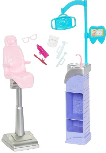 Кукла-модель Barbie Стоматолог HKT690, 29 см купить,NaN