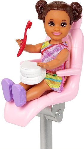 Кукла-модель Barbie Стоматолог HKT690, 29 см купить,0