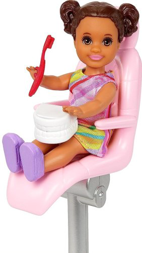 Кукла-модель Barbie Стоматолог HKT690, 29 см купить,NaN