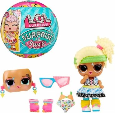 Кукла-сюрприз L.O.L Surprise! SWAP 42085, 8 см, мультиколор