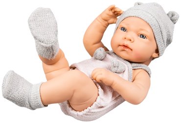 Пупс Baby So Lovely пупс в голубом костюме №1 201-1, 37 см