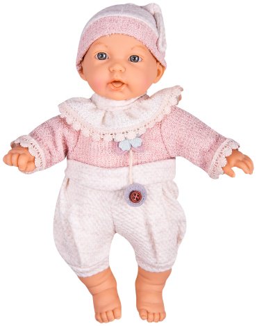 Пупс Baby So Lovely в розовом костюме №2 225-2, 27 см