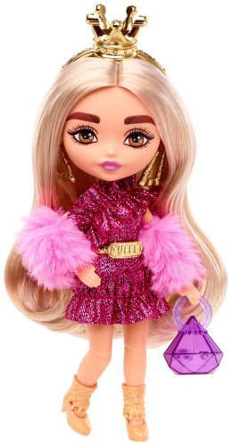 Кукла Barbie Extra Minis, принцесса HJK67, 14 см